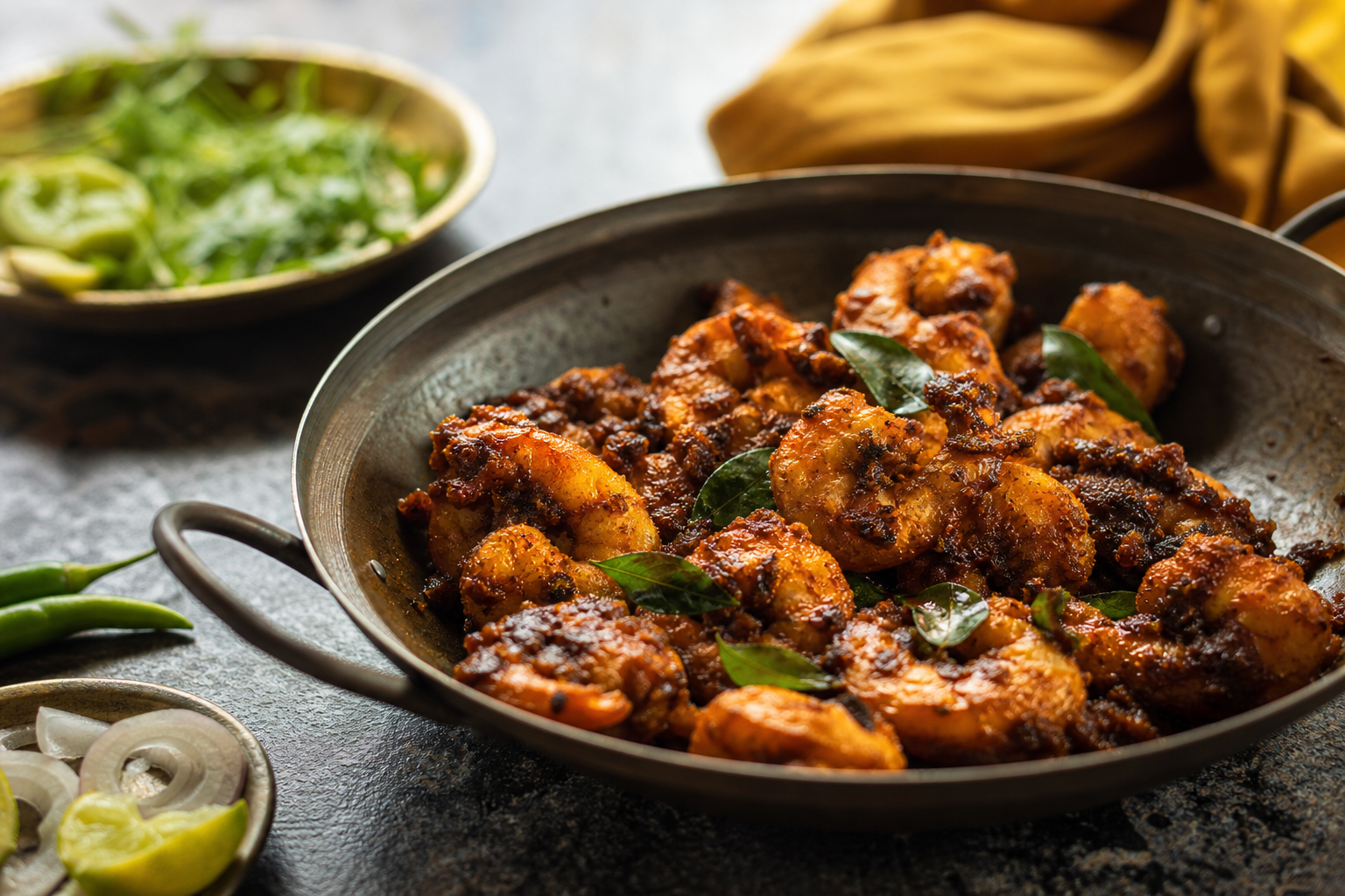 Kolambi Sukka Malvani Prawn Favorite in Mumbai